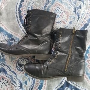 Black Combat Boots
